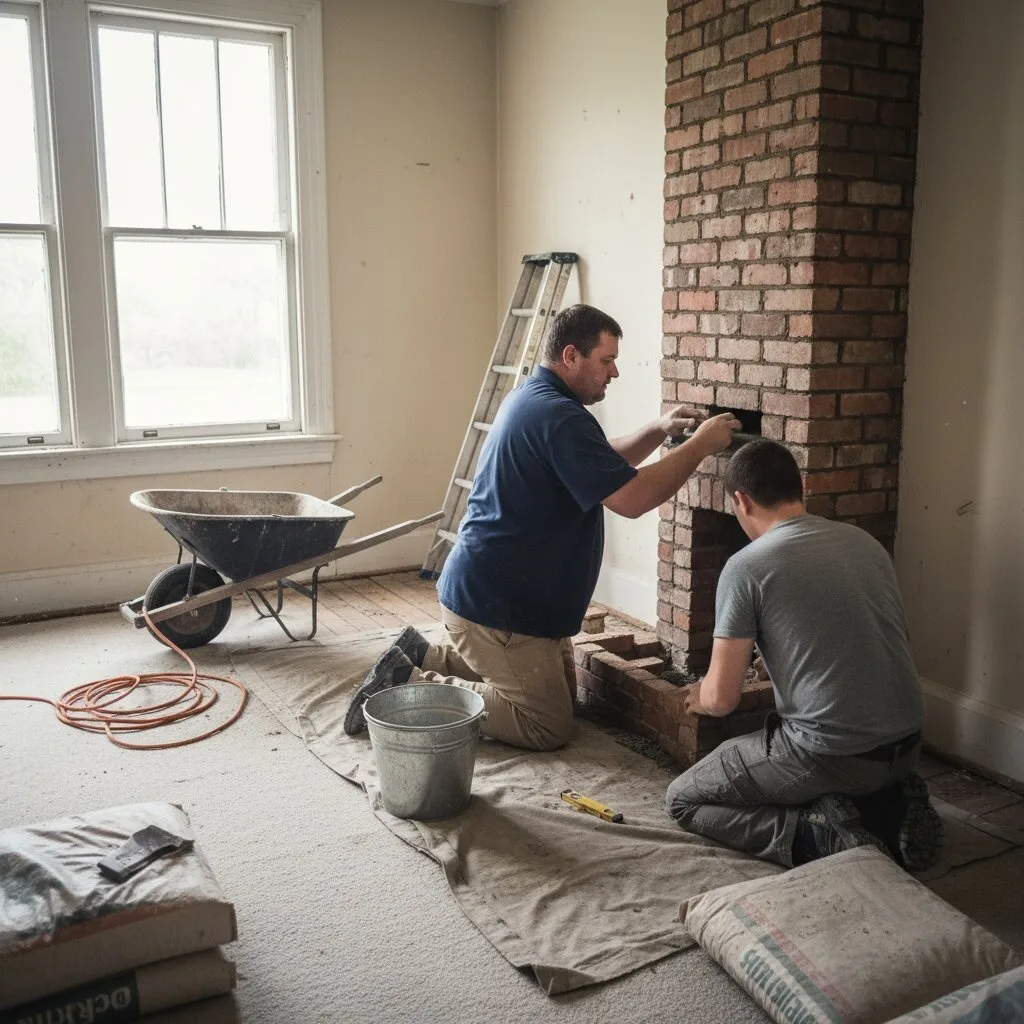 Chimney sweep in Akron, OH
